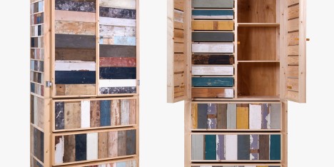 Scrapwood furniture by Piet Hein Eek