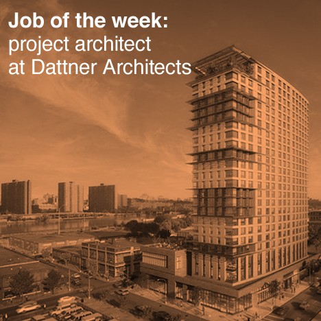 US job of the week: project architect at Dattner Architects
