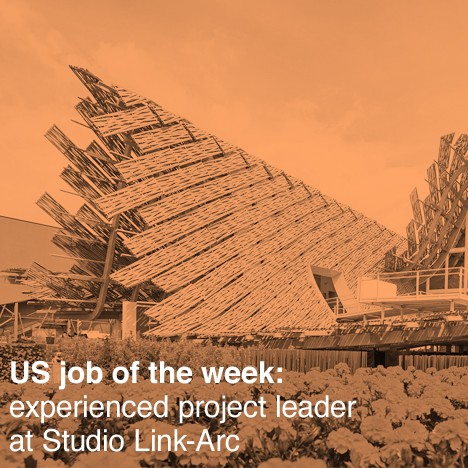 US job of the week: experienced project leader at Studio Link-Arc