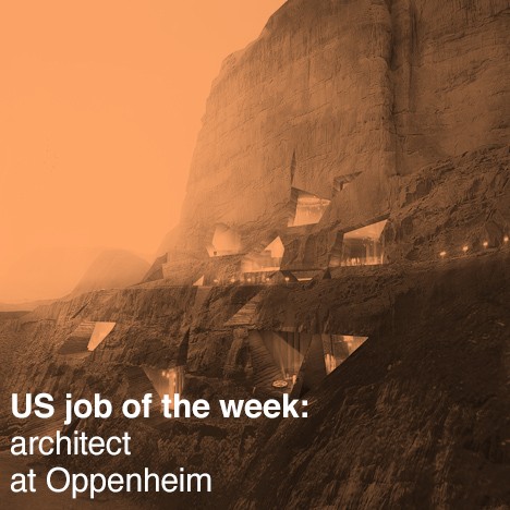 US job of the week: architect at Oppenheim Architecture + Design