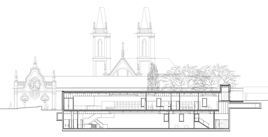 Abade Pedrosa Museum in Santo Tirso by Álvaro Siza Vieira and Eduardo Souto Moura