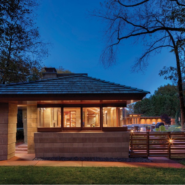 TKWA restores and extends 1940s Frank Lloyd Wright home in Wisconsin