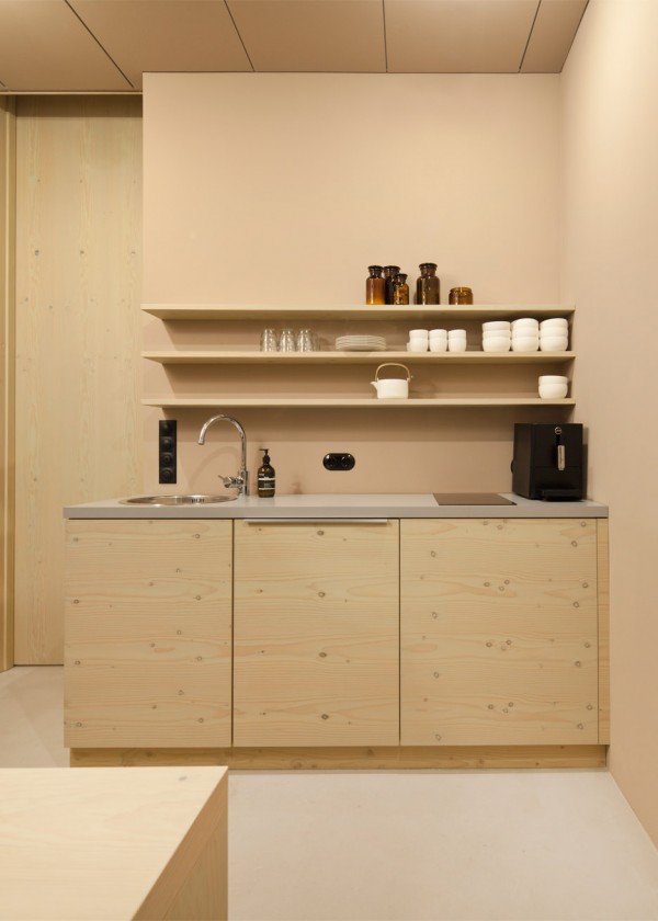 Aesop interior in Dusseldorf, Germany by Snøhetta