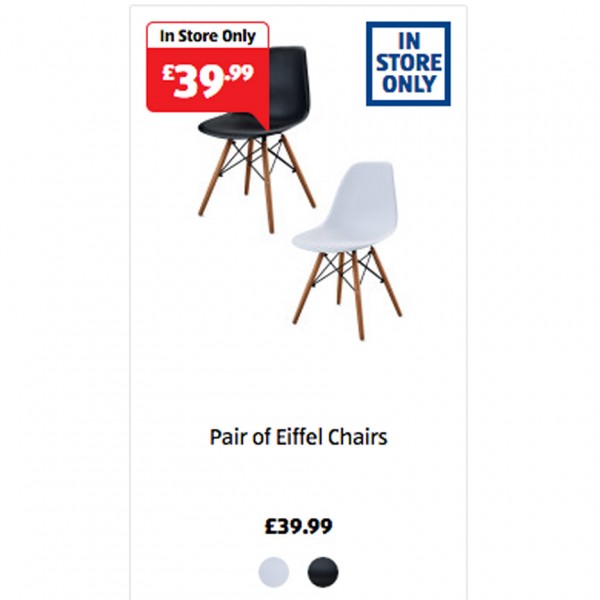 Fakes Eames Chairs by Aldi