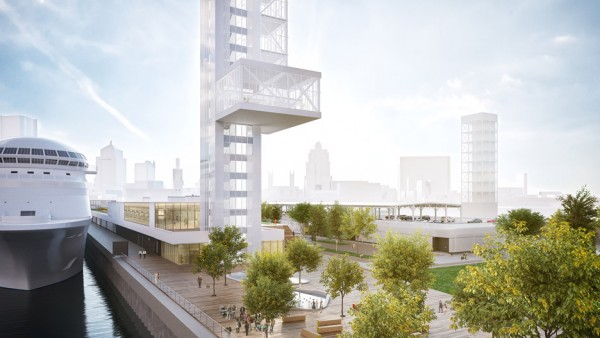 Montreal Port Terminal by Provencher Roy