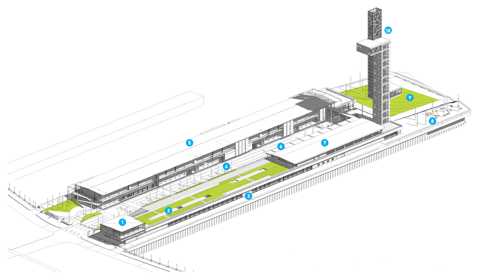 Montreal Port Terminal by Provencher Roy