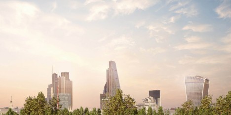 alternative garden bridge allies and morrison-london-blackfriars existing green space park infrastructure dezeen