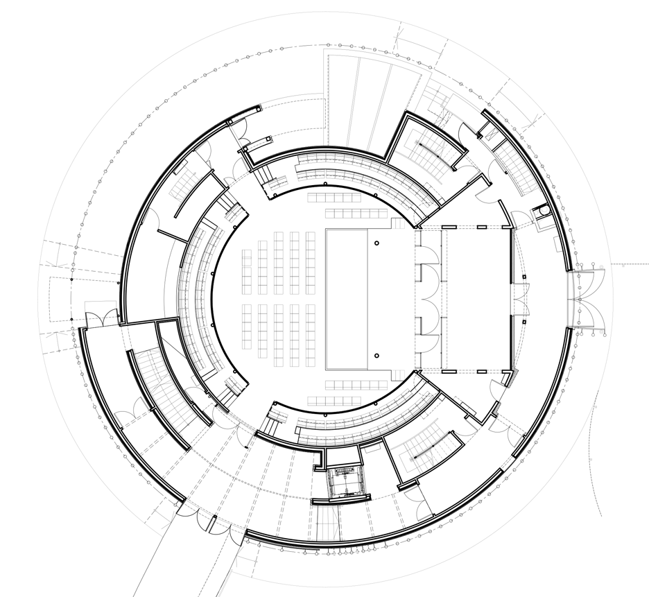 Elizabethan Theatre by Studio Andrew Todd