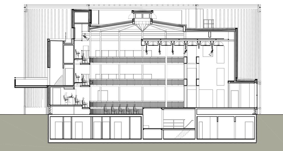 Elizabethan Theatre by Studio Andrew Todd