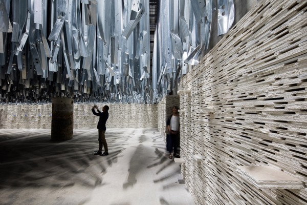 Arsenale entrance exhibition at Venice Biennale 2016