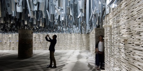 Arsenale entrance exhibition at Venice Biennale 2016