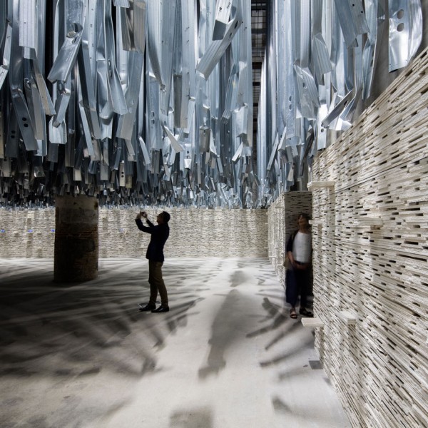Arsenale entrance exhibition at Venice Biennale 2016
