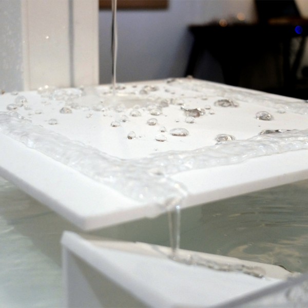 Superhydrophobic Fountain by Arthur Carbott