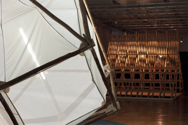 The Magical House installation designed by Atelier Bow Wow and Didier Faustino at the Japan Cultural Institute of Paris, France