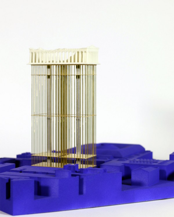 Athens is a ruin graduate conceptual architecture at the royal college of art by Kit Silby Harris