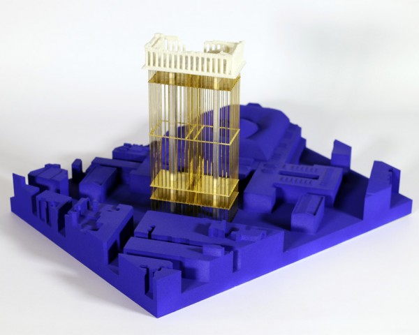 Athens is a ruin graduate conceptual architecture at the royal college of art by Kit Silby Harris