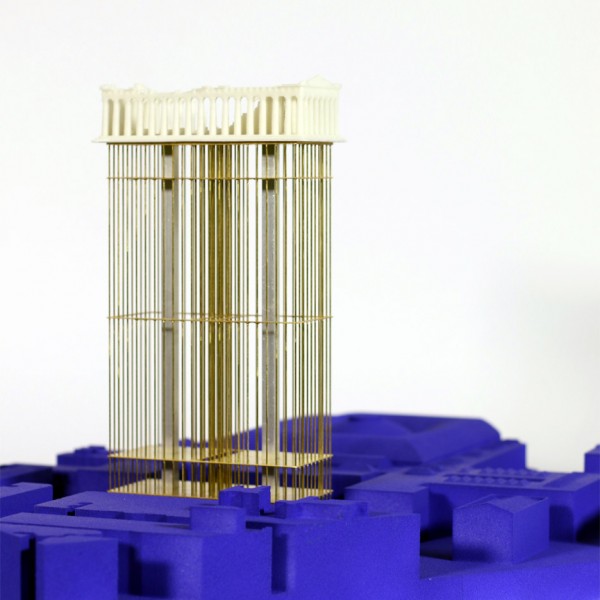 Athens is a ruin graduate conceptual architecture at the royal college of art by Kit Silby Harris