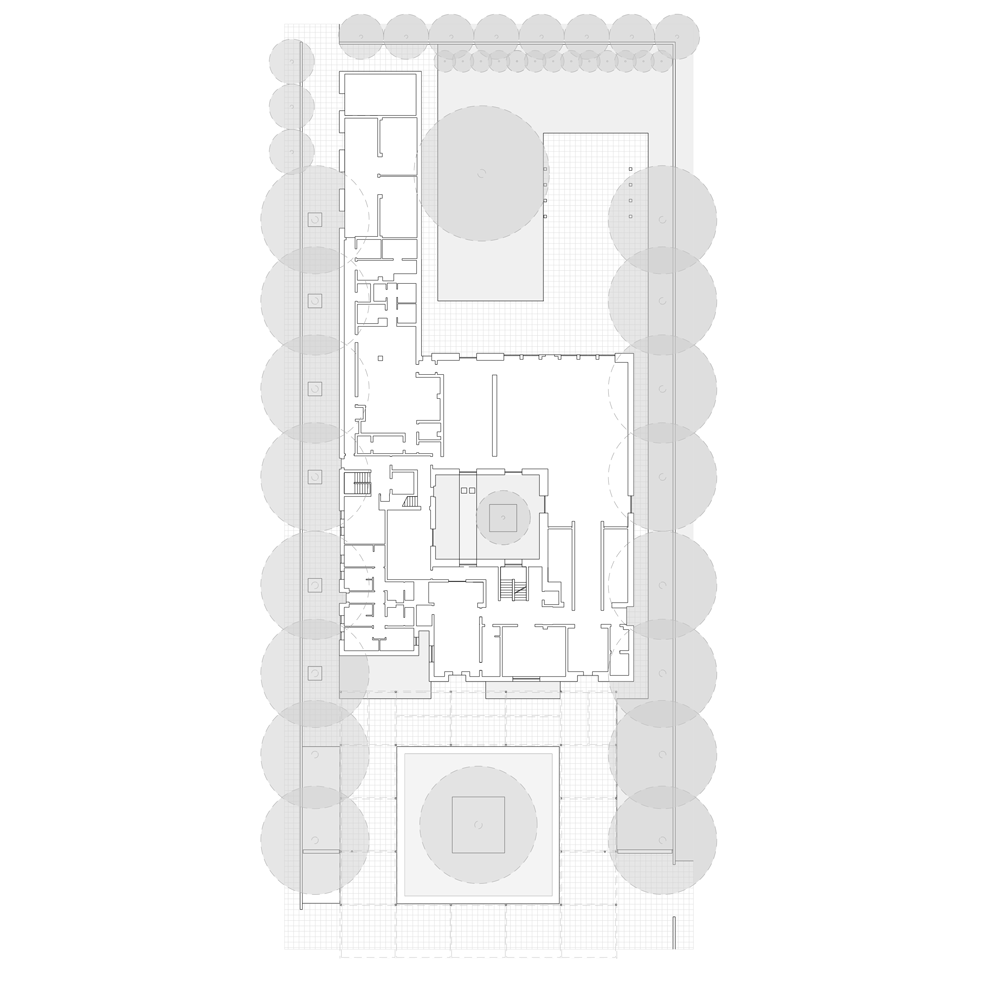 Australian Embassy in Jakarta designed by Denton Corker Marshall