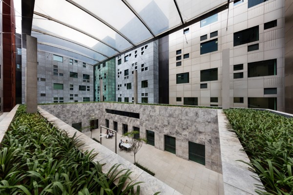 Australian Embassy in Jakarta designed by Denton Corker Marshall