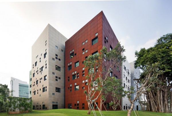 Australian Embassy in Jakarta designed by Denton Corker Marshall