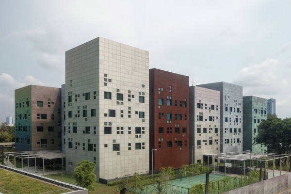 Australian Embassy in Jakarta designed by Denton Corker Marshall