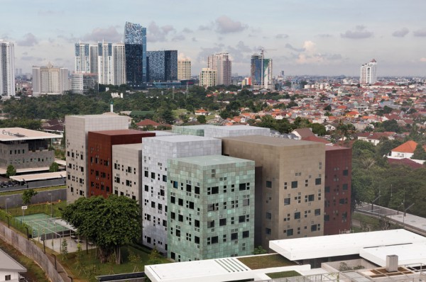 Australian Embassy in Jakarta designed by Denton Corker Marshall