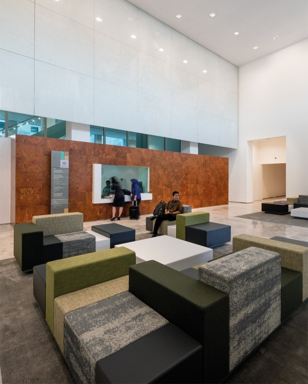 Australian Embassy in Jakarta designed by Denton Corker Marshall