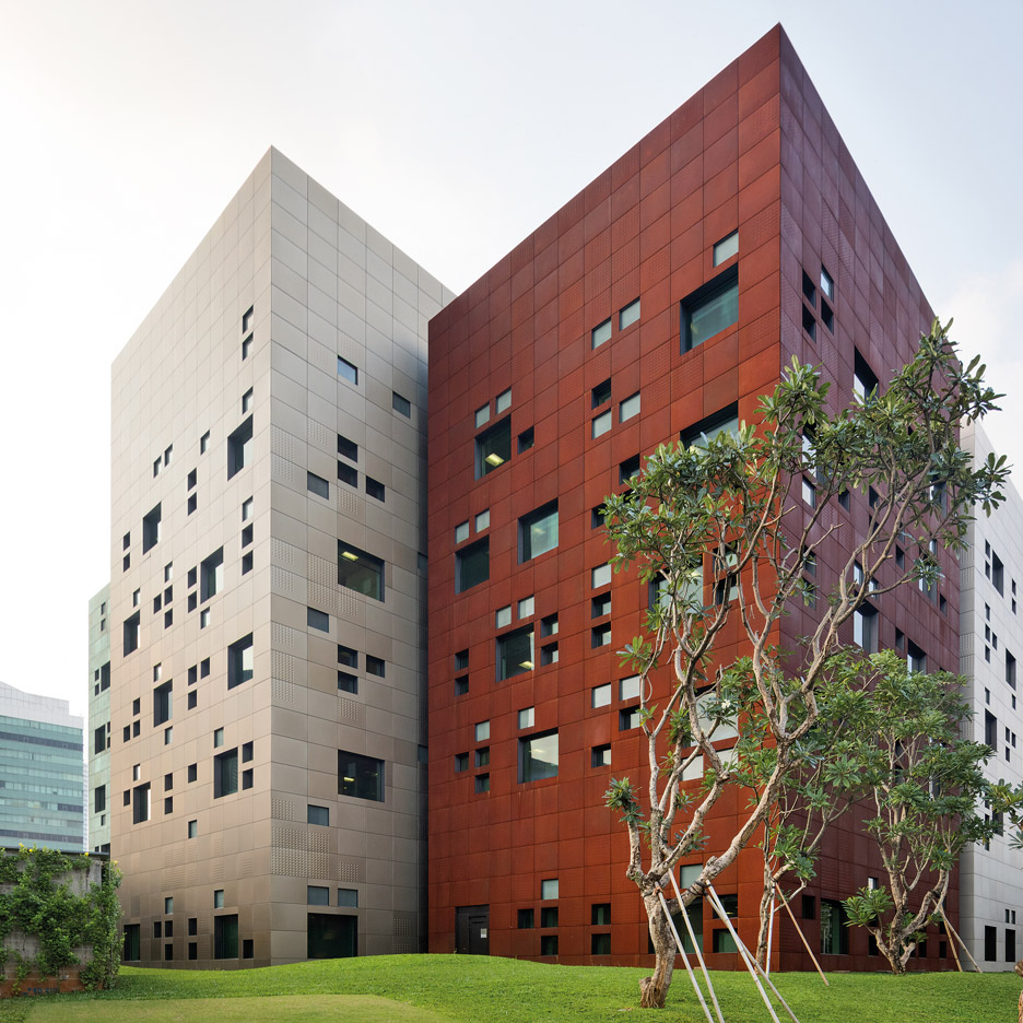 Australian Embassy in Jakarta designed by Denton Corker Marshall