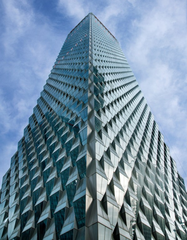 Beijing Greenland Centre by skidmore Owings and Merill is a 55 storey tower with prism-like glass cladding