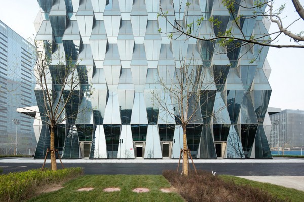 Beijing Greenland Centre by skidmore Owings and Merill is a 55 storey tower with prism-like glass cladding