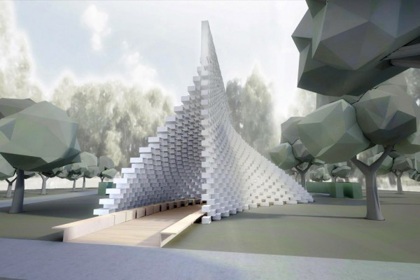 BIG, Bjarke Ingels Group, Serpentine Gallery Pavilion 3D VR model