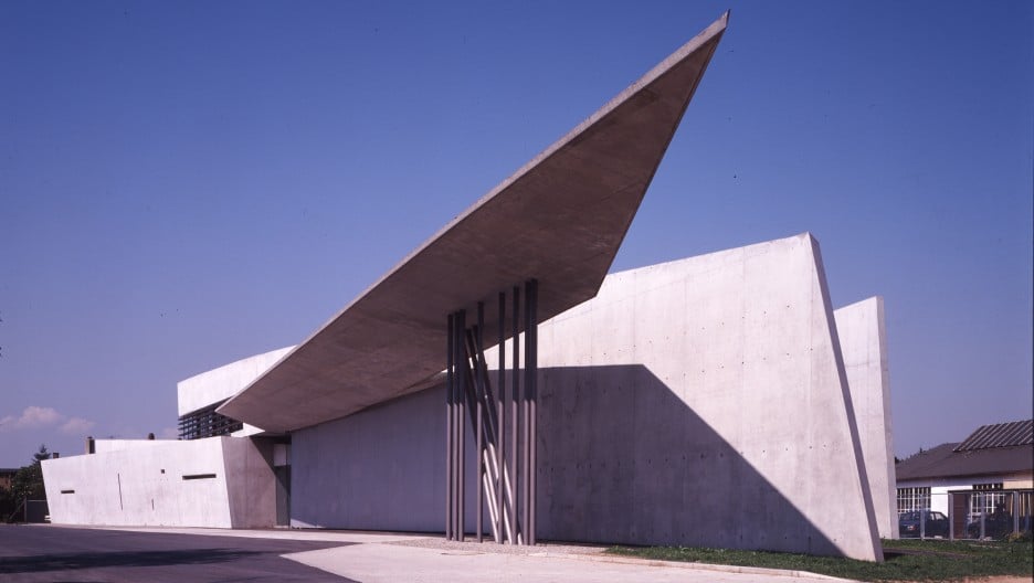 Vitra Fire Station by Zaha Hadid
