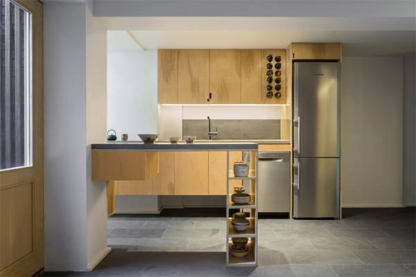 Blurring Boxes residential extension in Brooklyn, New York City, USA by Architensions. Photograph by Cameron Blaylock