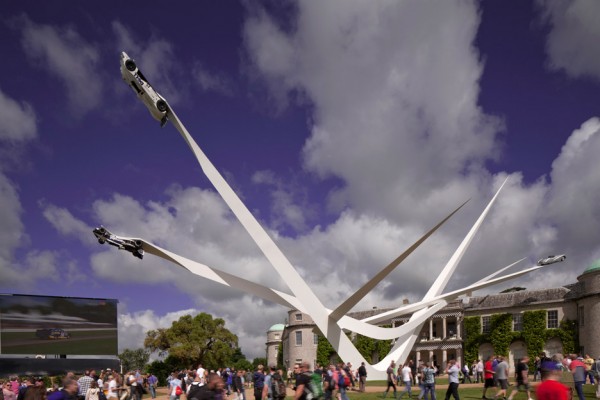 bmw goodwood sculpture gerry judah festival of speed