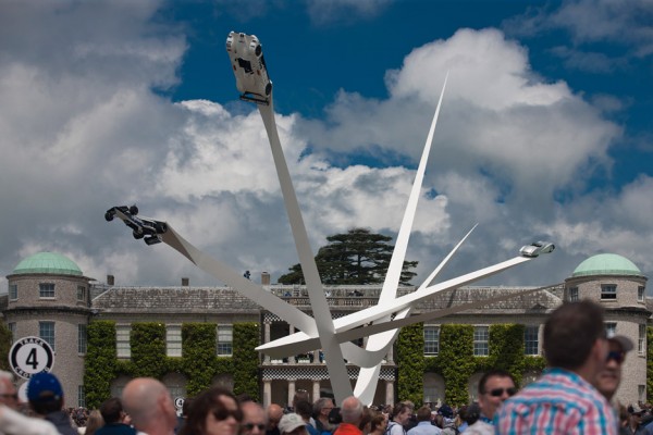 bmw goodwood sculpture gerry judah festival of speed