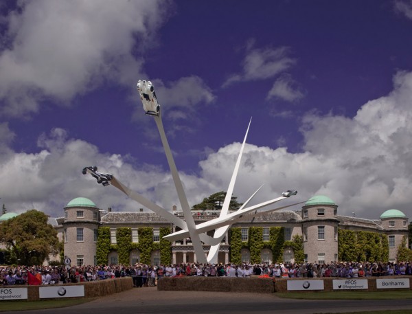 bmw goodwood sculpture gerry judah festival of speed