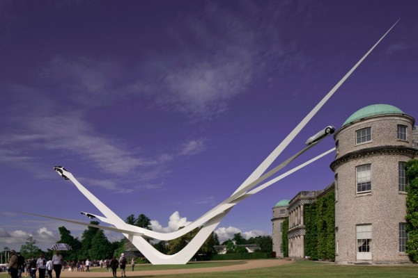 bmw goodwood sculpture gerry judah festival of speed