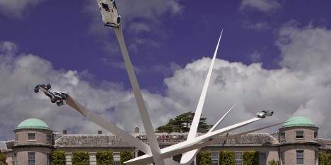 bmw goodwood sculpture gerry judah festival of speed