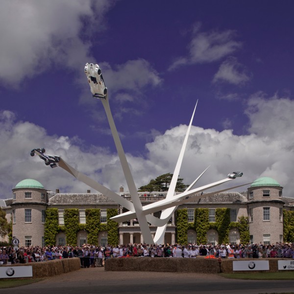 bmw goodwood sculpture gerry judah festival of speed