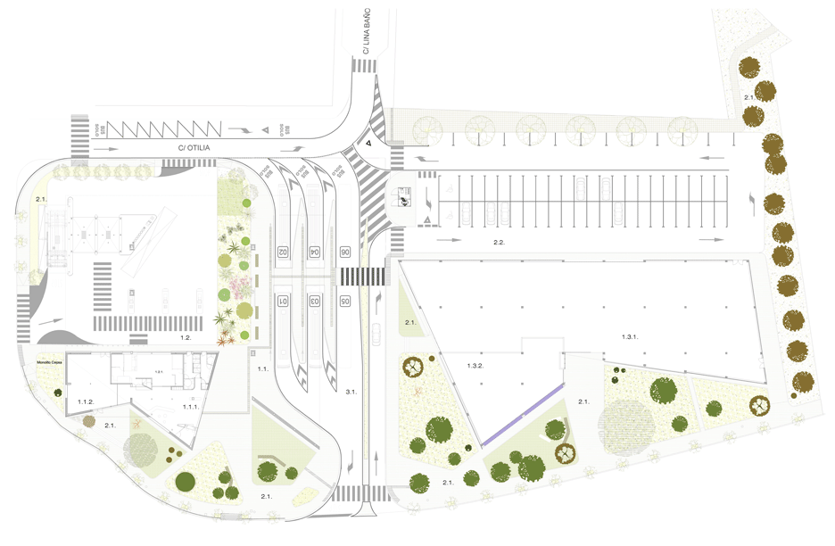 Bus station in Santa Pola, Spain designed by Manuel Lillo and Emilio Vicedo