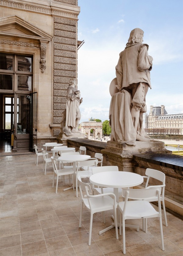 Café Mollien at the Louvre by Mathieu Lehanneur