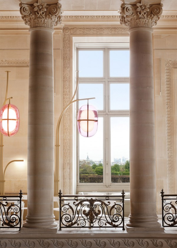 Café Mollien at the Louvre by Mathieu Lehanneur