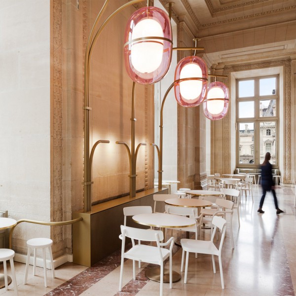 Café Mollien at the Louvre by Mathieu Lehanneur