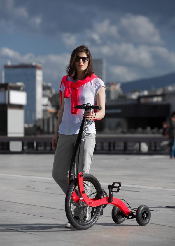Halfbike 2.1 by Kolelinia, a cycling product design kickstarter that took off