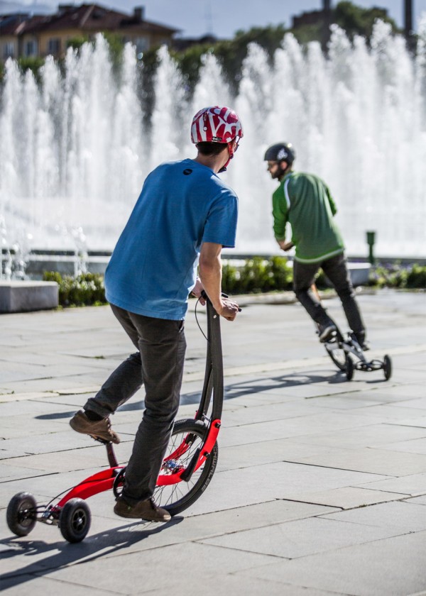 Halfbike 2.1 by Kolelinia, a cycling product design kickstarter that took off