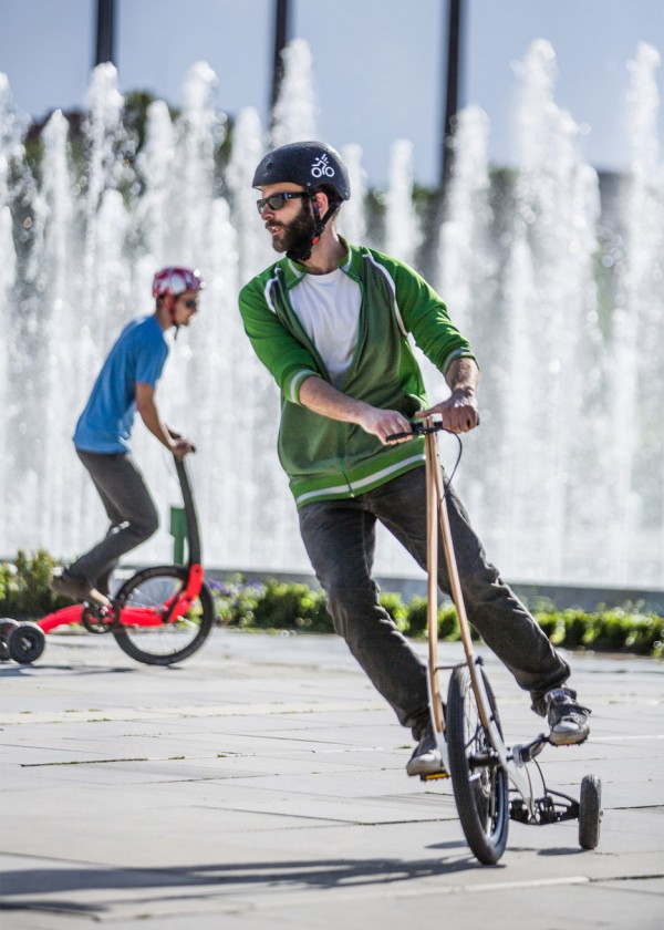 Halfbike 2.1 by Kolelinia, a cycling product design kickstarter that took off