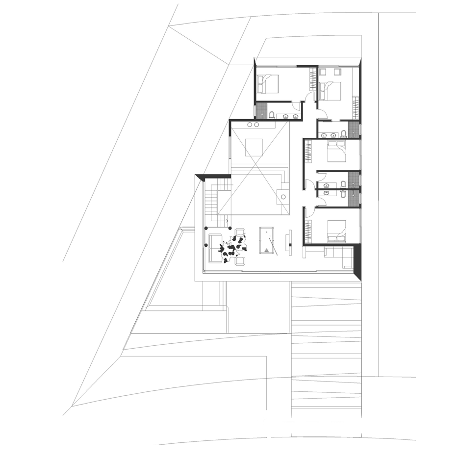 Casa Bosques by Studio Colnaghi Arquitetura, concrete residential architecture in Xangrilá, Brasil