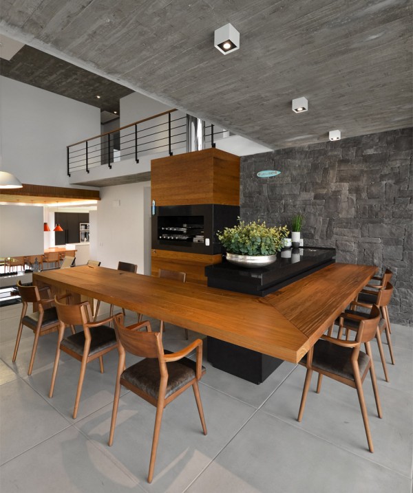 Casa Bosques by Studio Colnaghi Arquitetura, concrete residential architecture in Xangrilá, Brasil