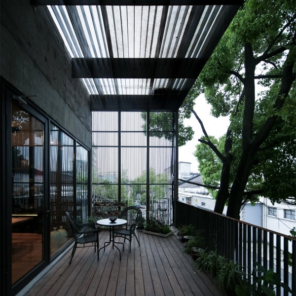 The Ceramic House, a warehouse converted in to an artist studio and home by Archi-Union in Shandhai, China
