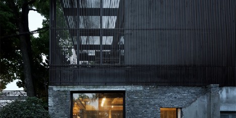 The Ceramic House, a warehouse converted in to an artist studio and home by Archi-Union in Shandhai, China. Photograph by Shengliang Su